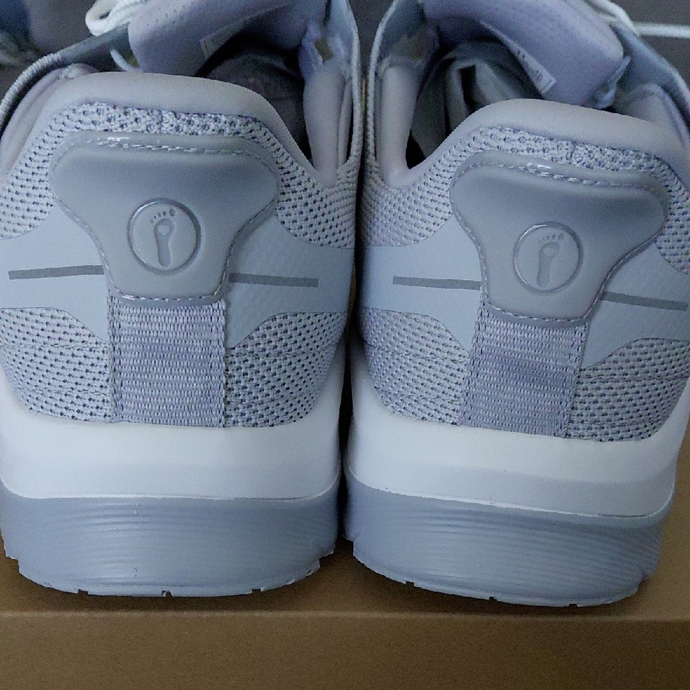 Stylish White Men's Sneakers - Picture 3 of 7